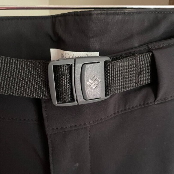 Columbia Black Hiking Pants – Belt & Pockets - Picture 5 of 6